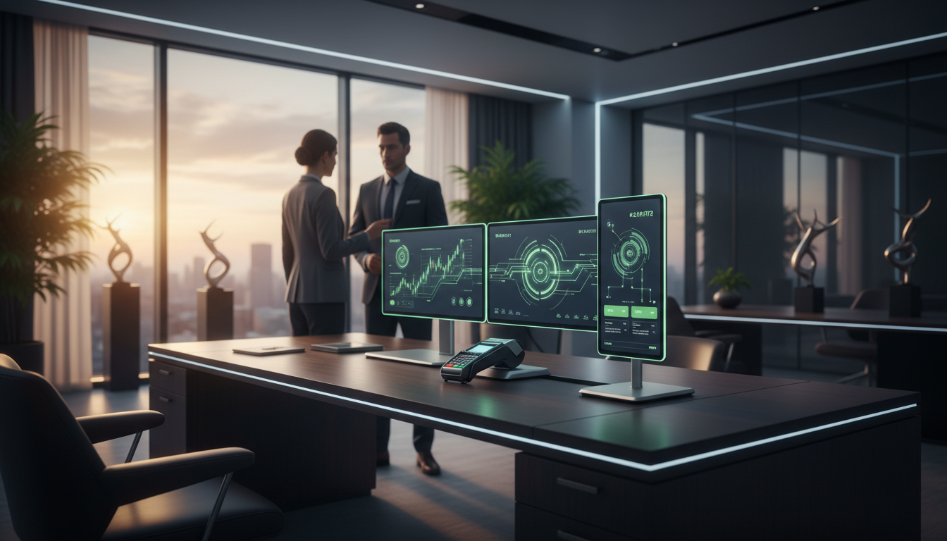 bimedia propose une solution de caisse connectée innovante, spécialement conçue pour les professionnels, alliant simplicité d'utilisation et gestion efficace des ventes.