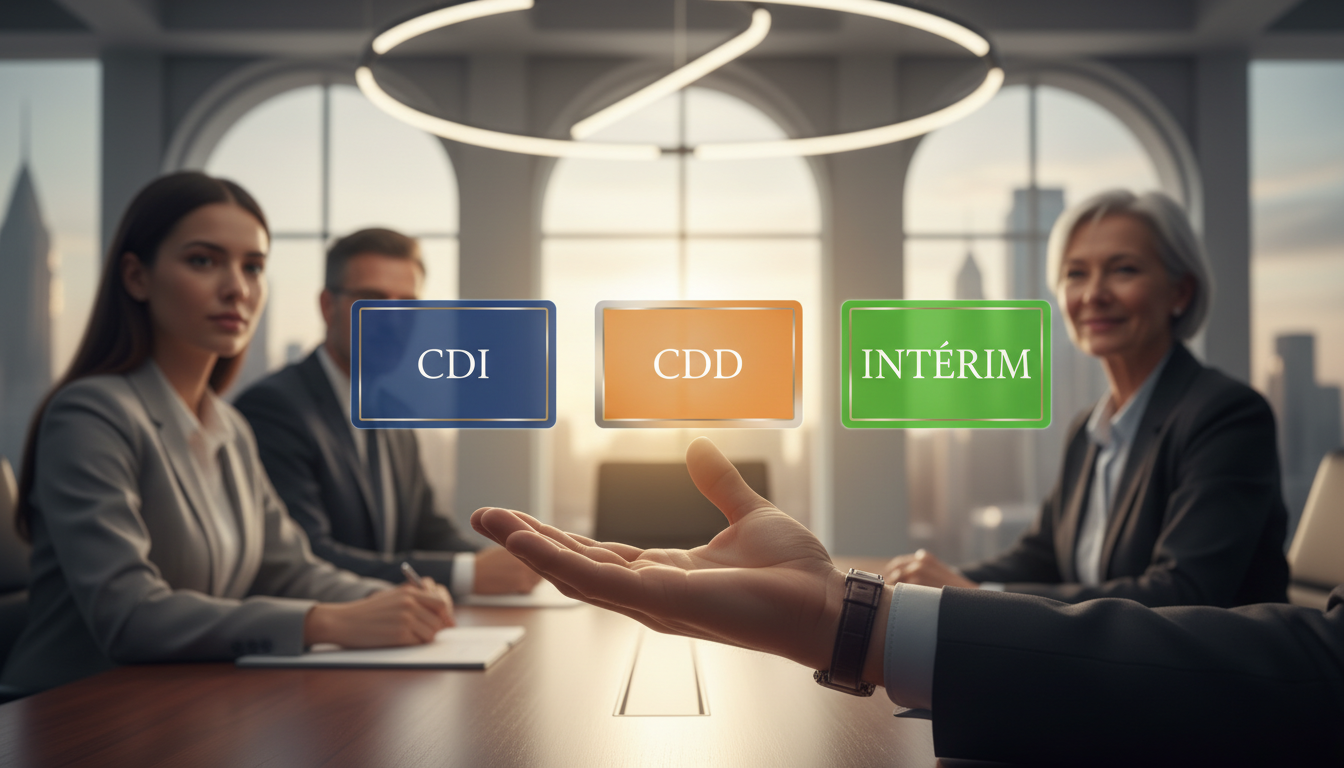 découvrez les différences entre cdd, cdi et intérim pour choisir le contrat de travail adapté à vos besoins professionnels et sécuriser votre carrière.