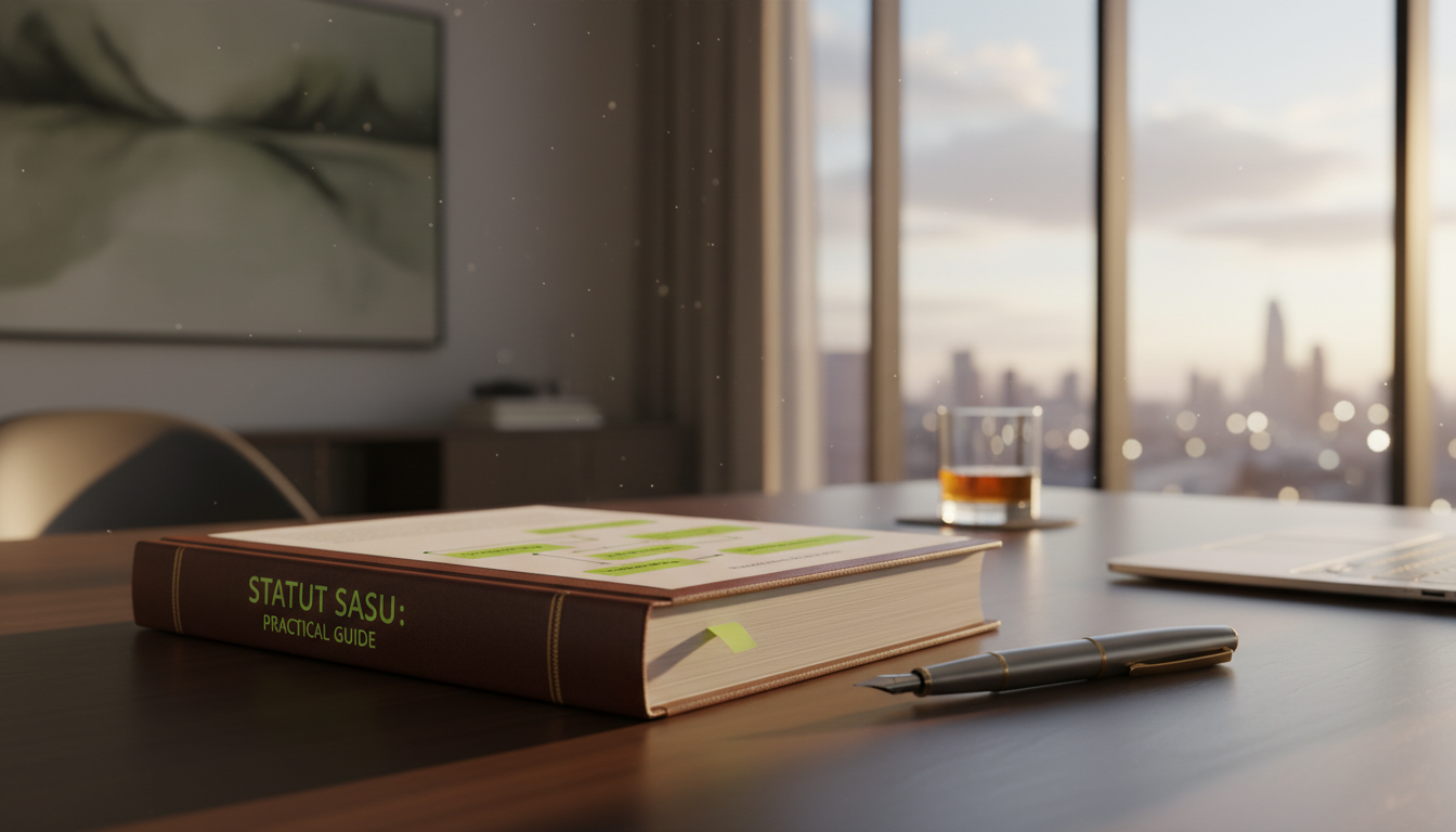 découvrez notre guide pratique pour bien rédiger le statut d'une sasu et assurer la conformité juridique de votre société par actions simplifiée unipersonnelle.
